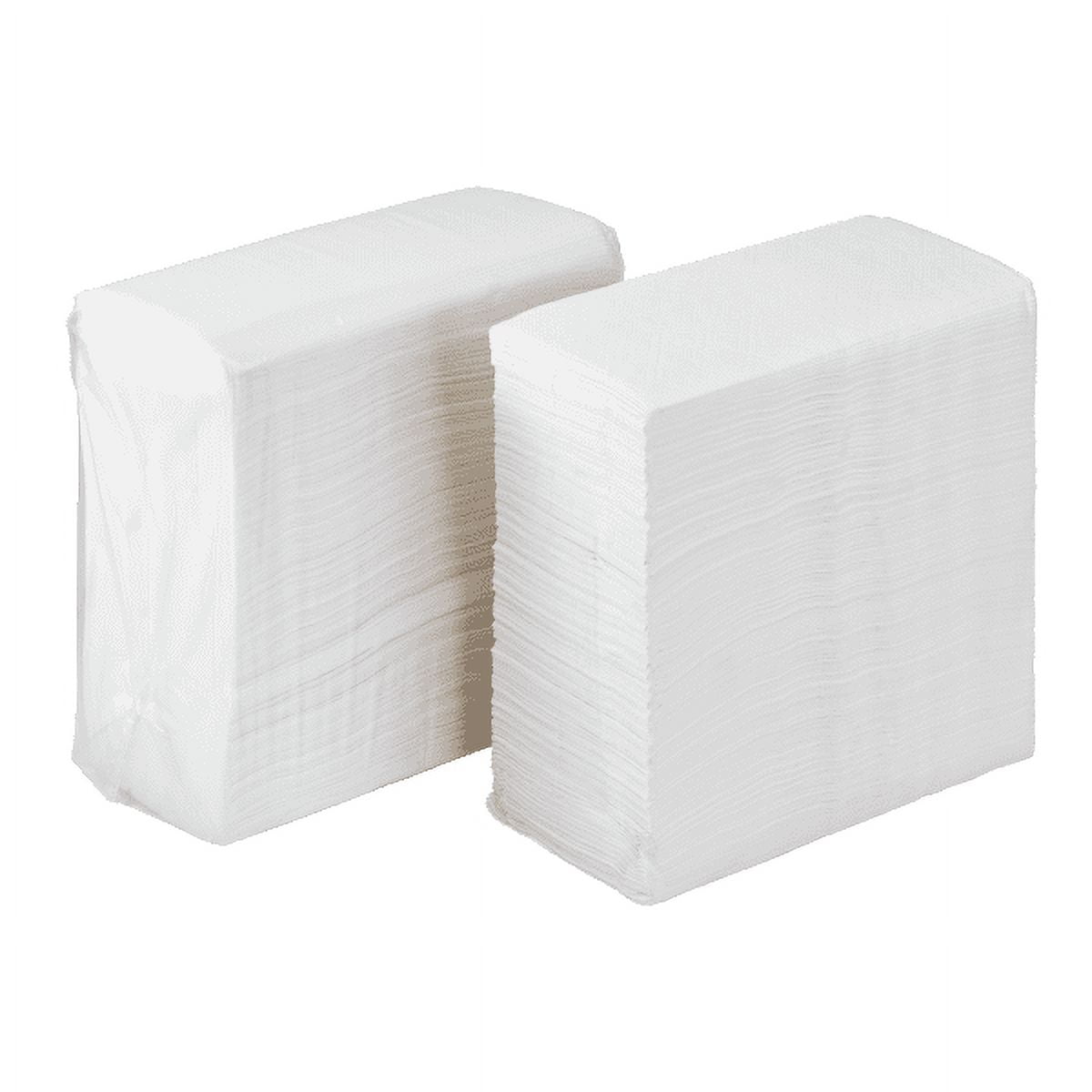 WHITE TALL FOLD NAPKIN (8000 CT) (SKU #70596)