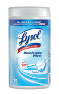LYSOL WIPES-75ct CRISP LINEN (SKU #62403)