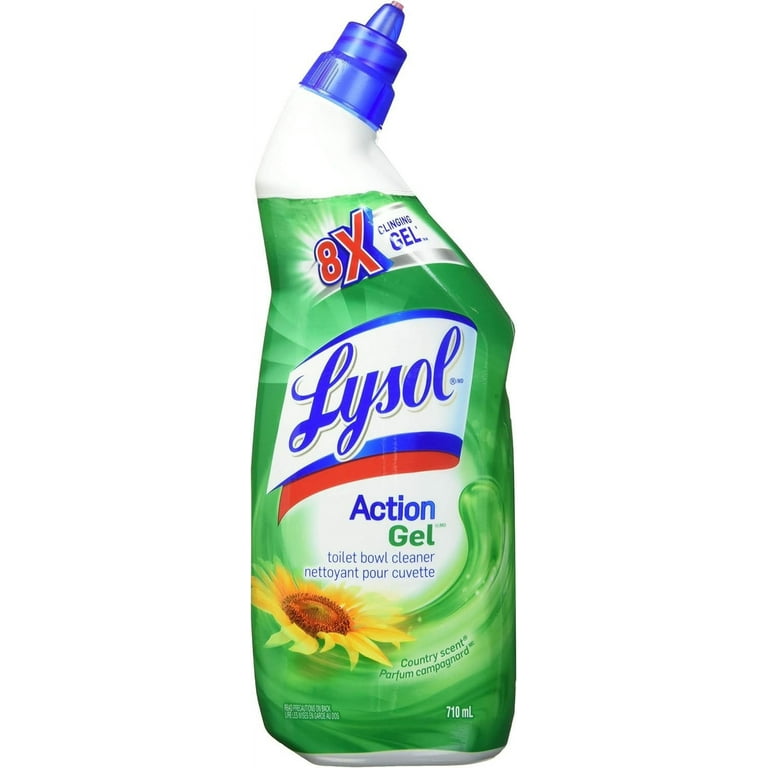 LYSOL TOILET BOWL CLEANER GEL/COUNTRY SCENT-710ml. (SKU #80447)
