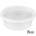 SD H-8P 8oz SOUP CONTAINER COMBO (240ct) (SKU #60307)