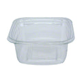 #YY4S12 CONTAINER DELI 12OZ SQUARE CLEAR APET 960CT (SKU #70324)
