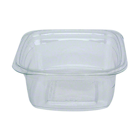 #YY4S12 CONTAINER DELI 12OZ SQUARE CLEAR APET 960CT (SKU #70324)