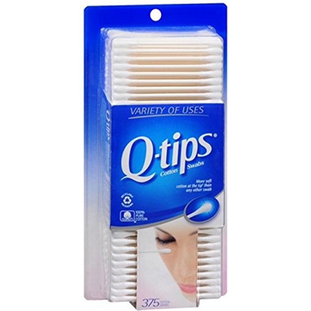 QTIP COTTON SWAB-375ct/PK12 (SKU #62001)