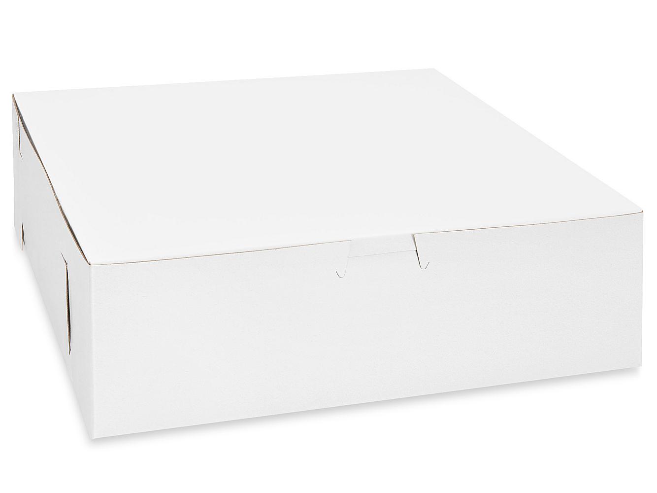 10X10X3 LOCK CORNER CAKE BOX (0971) (200CT) (SKU #70406)