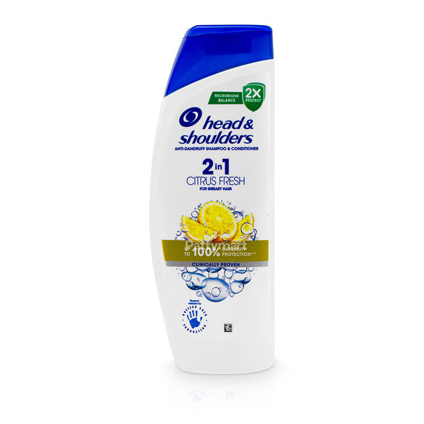 H&S SHAMPOO 330ml-2 IN 1 CITRUS (SKU #60237)
