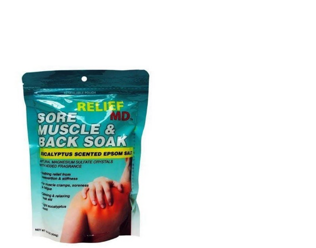 EPSOM SALT/16oz - SORE MUCSLE RELIEF/BAG (SKU #12926)