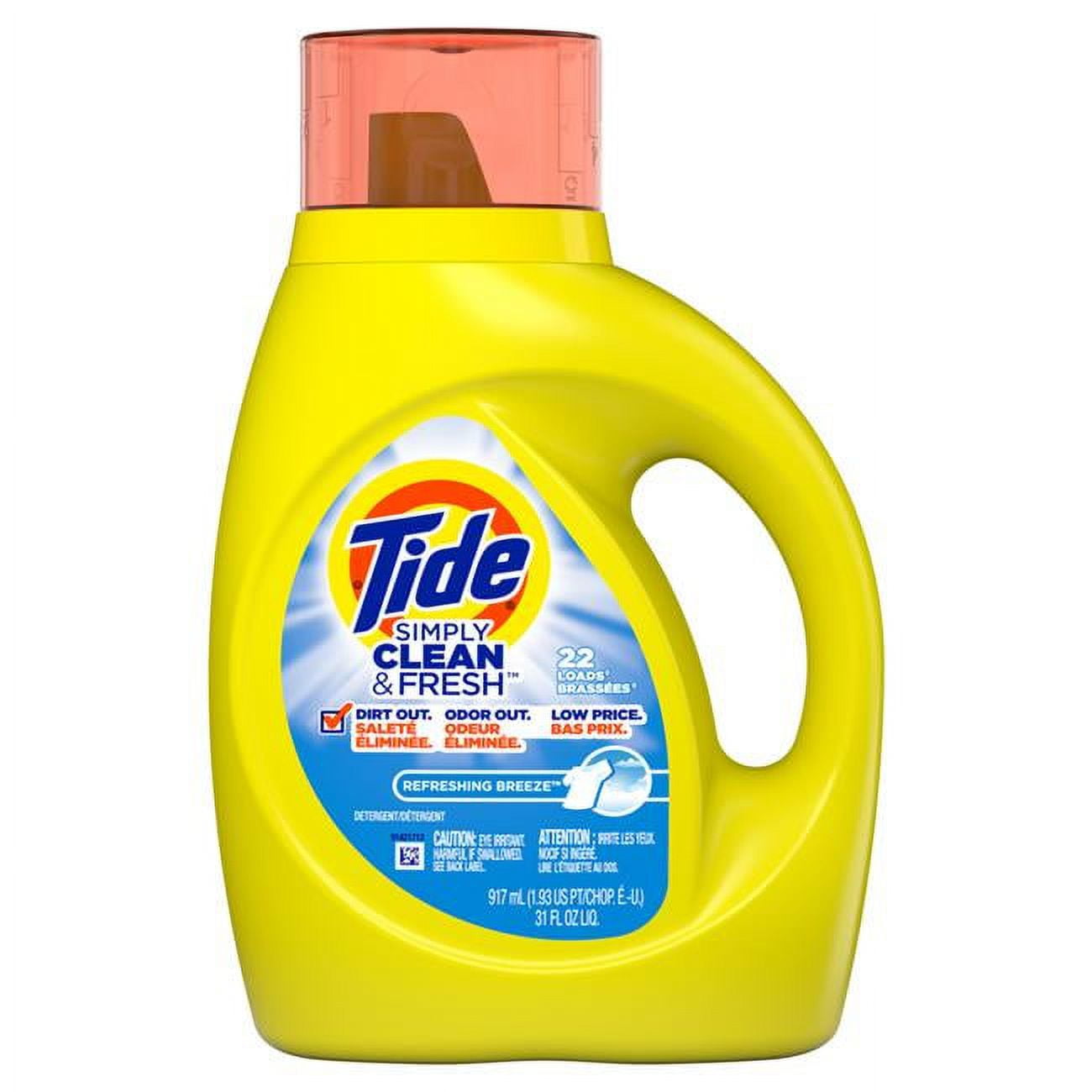 TIDE SIMPLY 31oz #90816 LIQ DET REFRESH BLUE SKU #12765)