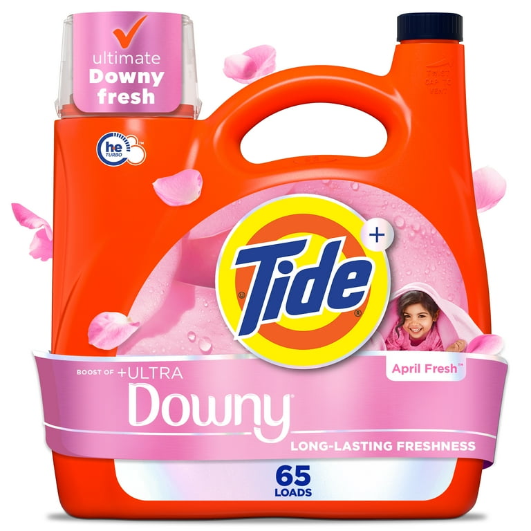 TIDE 92oz #17497 LIQ DET TOUCH OF DOWNY APRIL (SKU #10888)