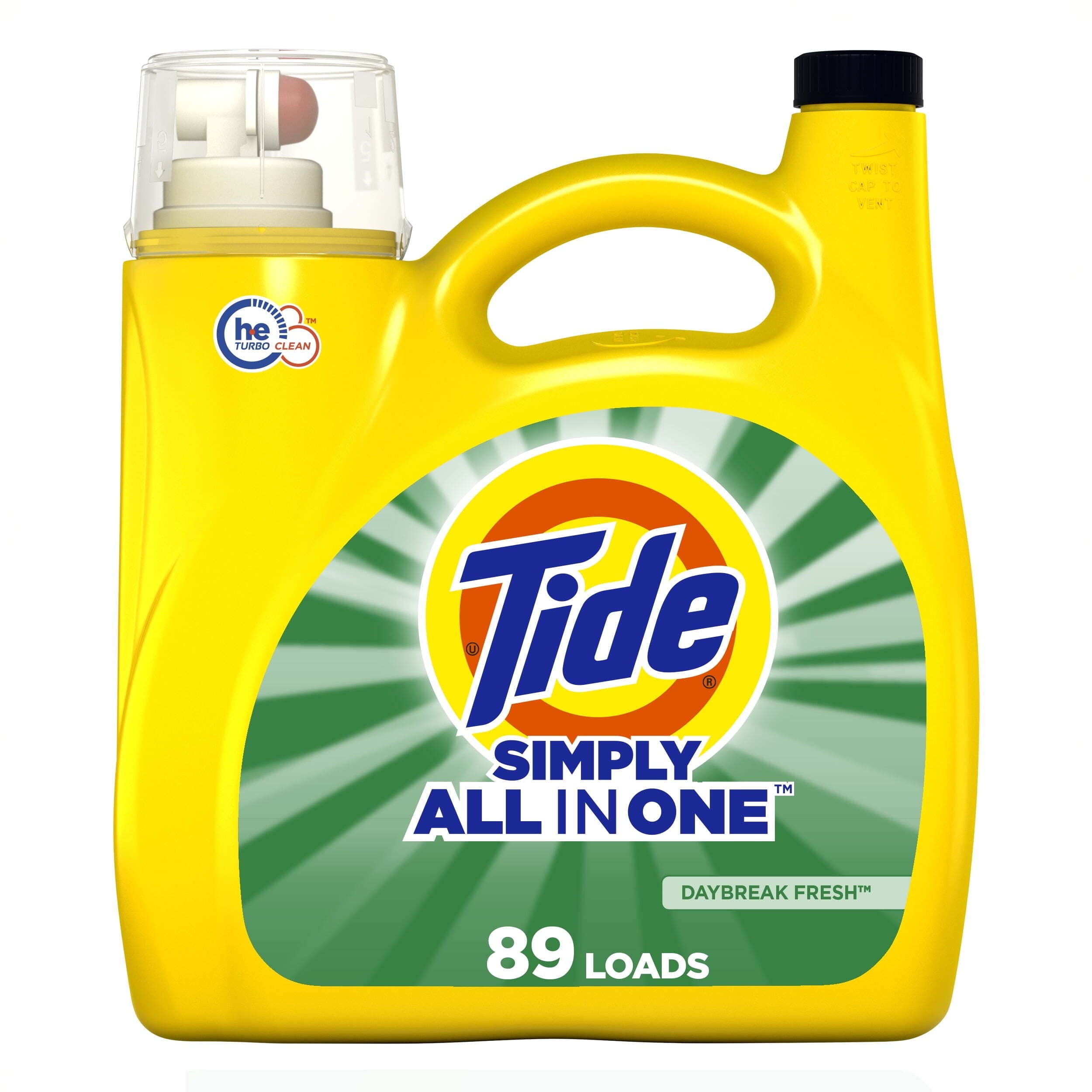 TIDE SIMPLY #26837LIQ DET 107oz DAYBREAK FRESH (SKU #15640)