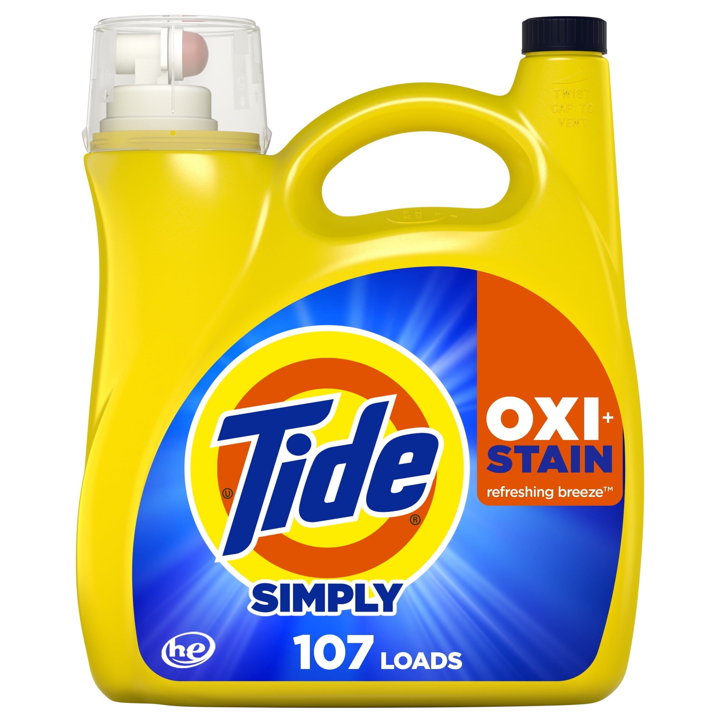 TIDE SIMPLY 151oz OXI BOOST-ULTRA STAIN (SKU #63011)