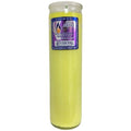 VELADORA MEX CANDLE PLAIN YELLOW (SKU 11838) - Fraterra Home powered by KB Logistics & Distribution LLC