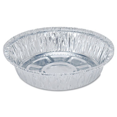 8" ALUMINUM ROUND CONTAINER (500ct) SKU #11062)