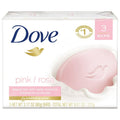 DOVE BAR SOAP PINK 3.17oz-3pk (SKU #63005)