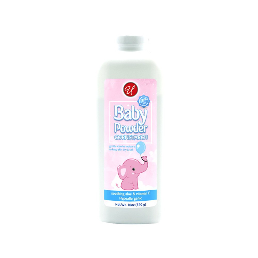 BABY POWDER 18oz CORNSTARCH (SKU #61001)