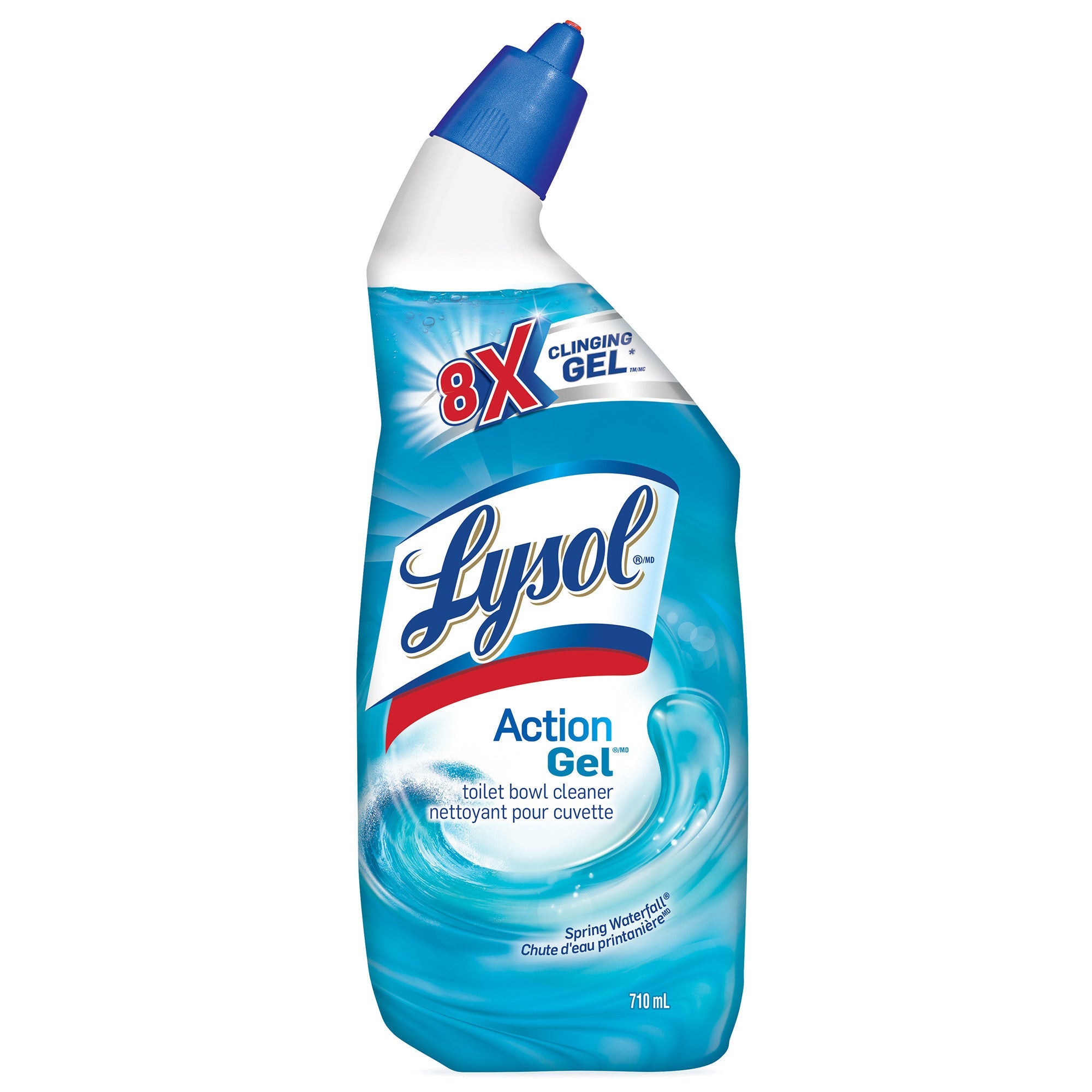 LYSOL TOILET BOWL CLEANER  710ML SPRING WATERFULL (SKU #80448)