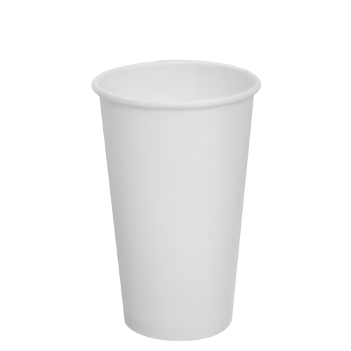 16OZ WHITE PAPER HOT CUP 1000CT (SKU #70303)