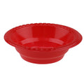 IDEAL PLASTIC BOWL 12OZ RED 25CT #36117 (SKU #80215)