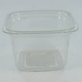 PWP #4S18Y 16oz SQUARE DELI CONTAINER CLEAR 480ct (SKU #70322)