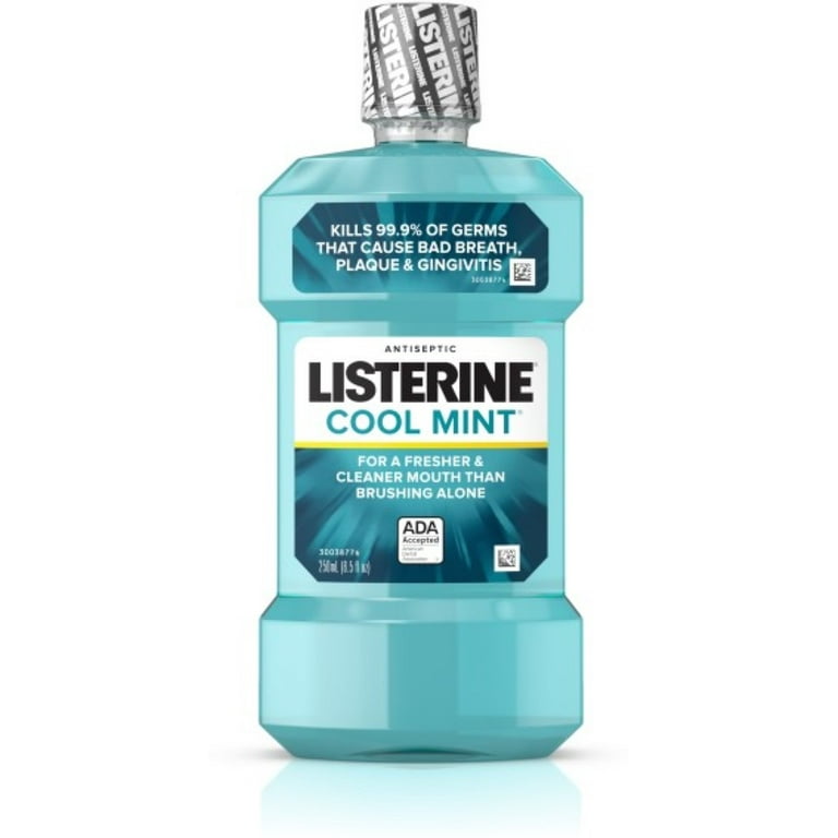 LISTERINE MOUTHWASH 250ML-COOLMINT/24pc (SKU #82002)