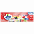HOME #6081 FREEZER&STORAGE QUART SLIDER 12CT (SKU #11925)