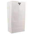 20LB WHITE DURO PAPER BAG 500CT (SKU #60384)