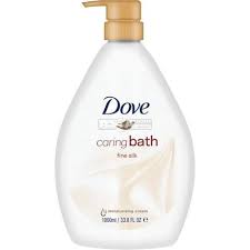DOVE BODY WASH-1L/FINE SILK (SKU #14156)