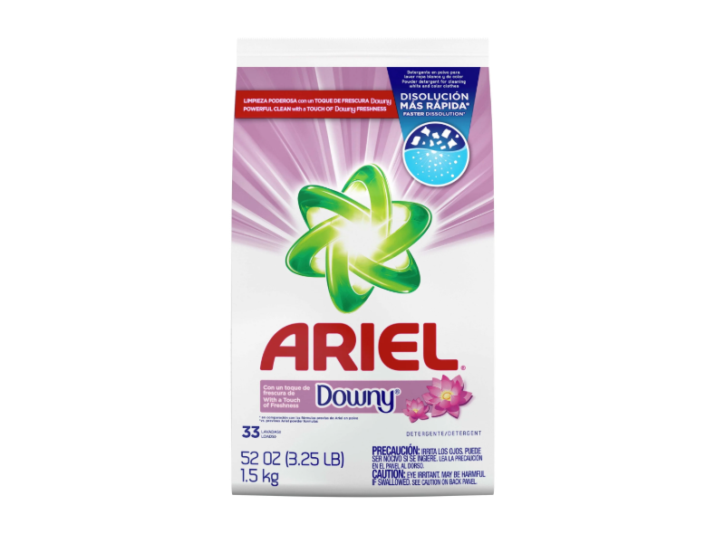 ARIEL POW.DETERGENT W/DOWNY 1.5KG 6PK USA  (SKU #14314)