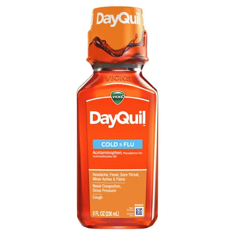 VICKS DAYQUIL COLD & FLU 8OZ (SKU#60226)