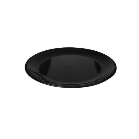FINELINE #PAV8201.BK 12" PAVILION ROUND PLATTER BLACK 25 CT (SKU #70264)