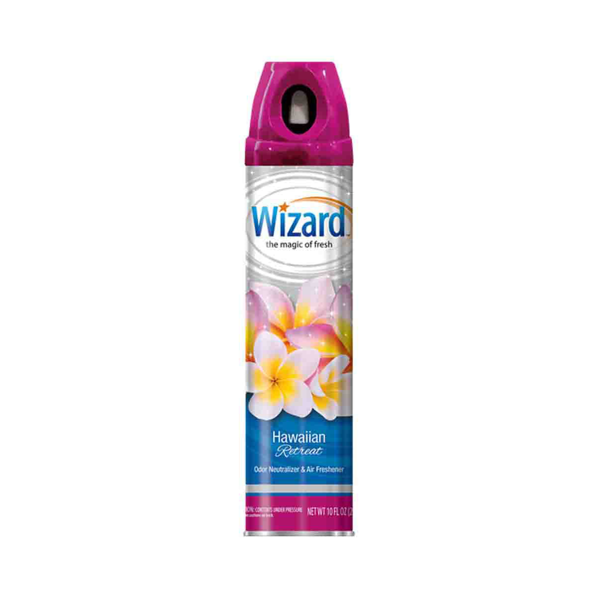 WIZARD 10oz AIR FRESHENER SPRAY-HAWAIIAN. (SKU #80415)