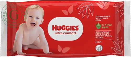 HUGGIES WIPES ULTRA COMFORT/56ct (SKU #80403)