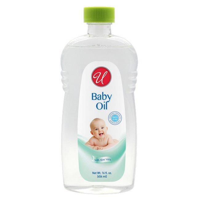 BABY OIL 16OZ ALOE VERA (SKU #60376)