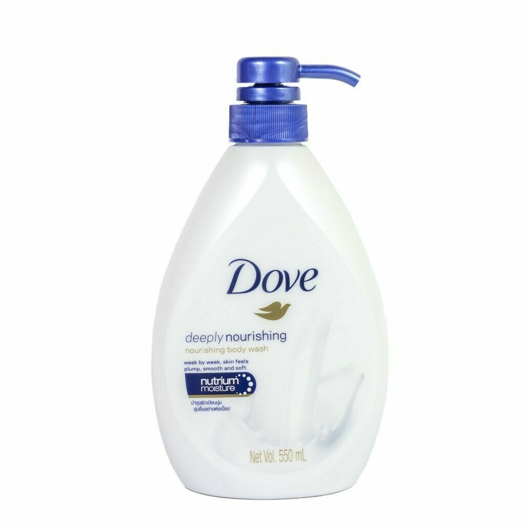 DOVE SHOWER GEL-550ml PUMP-DEEPLY NOURISNING (SKU #63210)
