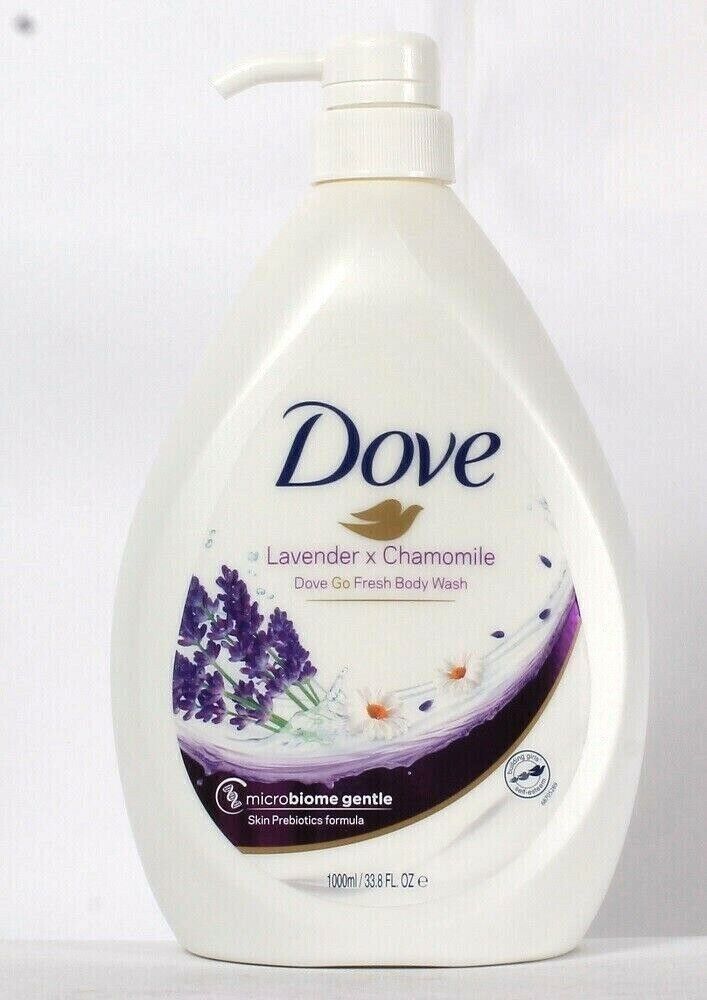 DOVE BODY WASH 1L-LAVERDER. (SKU #80460)