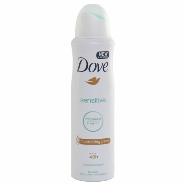 DOVE DEOD.SPRAY 150ml SENSITIVE (SKU #62410)