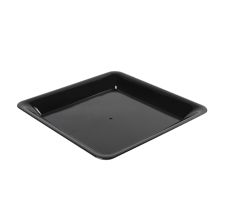 #SQ4212.BK FN 12x12 SQUARE PLATTER BLACK 25ct (SKU #70781)