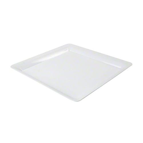 #SQ4818.WH 18x18 SQUARE PLATTER WHITE 20CT (SKU #70276)