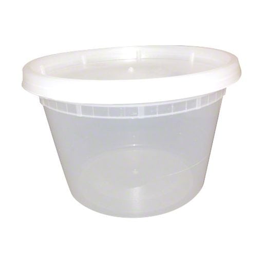 SD H - 16P 16oz SOUP CONTAINER COMBO 240CT (SKU 60306) - Fraterra Home powered by KB Logistics & Distribution LLC