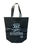 DK NON WOVEN LEADER BAG *BLACK* 100ct (SKU 70764) - Fraterra Home powered by KB Logistics & Distribution LLC